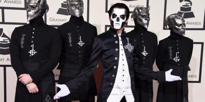 Swedish heavy metal band Ghost