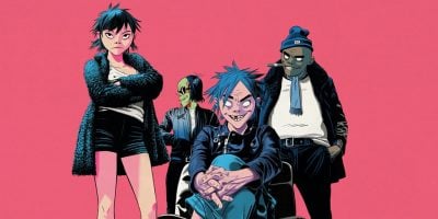 English virtual band Gorillaz