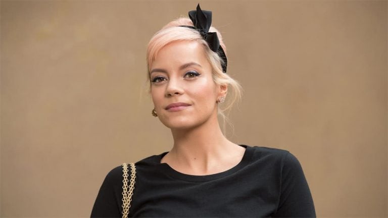 English musician Lily Allen