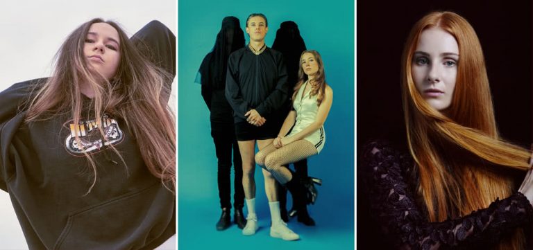 Mallrat, Confidence Man, and Vera Blue, three of the most-played acts on triple j this week