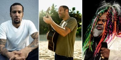 Ben Harper, Jack Johnson, and George Clinton, three of the headlining acts at Bluesfest's 30th anniversary festival.