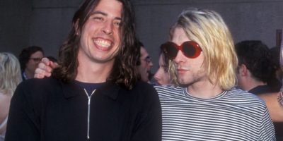 Dave Grohl and Kurt Cobain