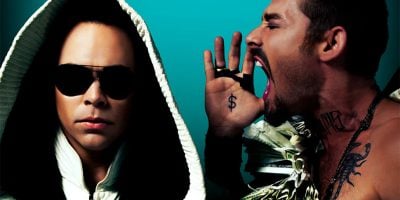 Luke Steele and Daniel Johns of Aussie supergroup DREAMS