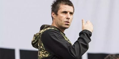 Liam Gallagher performing live