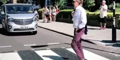 Mccartney on Abbey Road