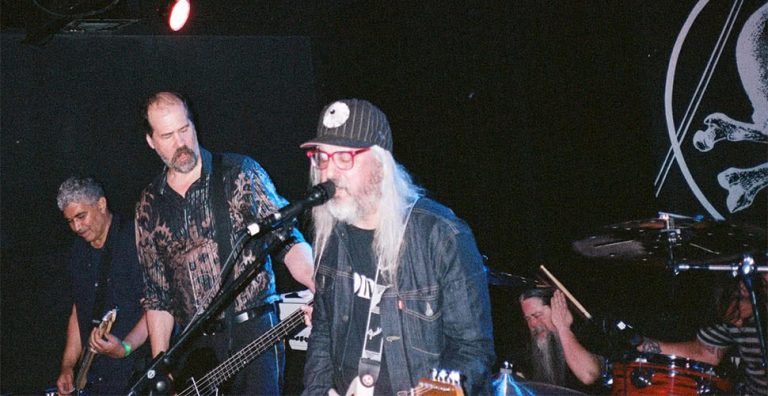 Dinosaur Jr.'s J Mascis performing with a reunited Nirvana in 2014