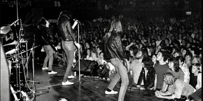 Ramones The Ramones performing at the Roundhouse in England, 1976