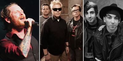 Corey Taylor of Stone Sour, The Offspring, and All Time Low, who will be performing at Good Things 2018