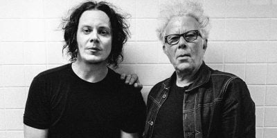 Image of Jack White with Tom Waits