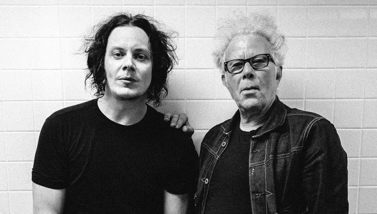 Image of Jack White with Tom Waits