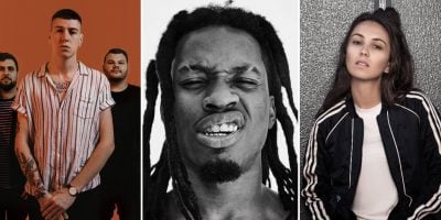 Trophy Eyes, Denzel Curry, and Amy Shark, three of the most-played acts on triple j this week.
