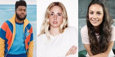 Khalid, LAUREL, and Amy Shark, three most-played acts on triple j this week.