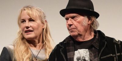 Image of Neil Young and Daryl Hannah