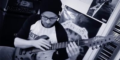 YouTuber and musician Pete Cottrell performing Metallica's 'One'