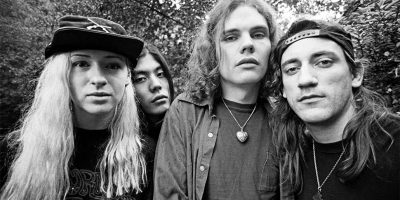 The original lineup of The Smashing Pumpkins