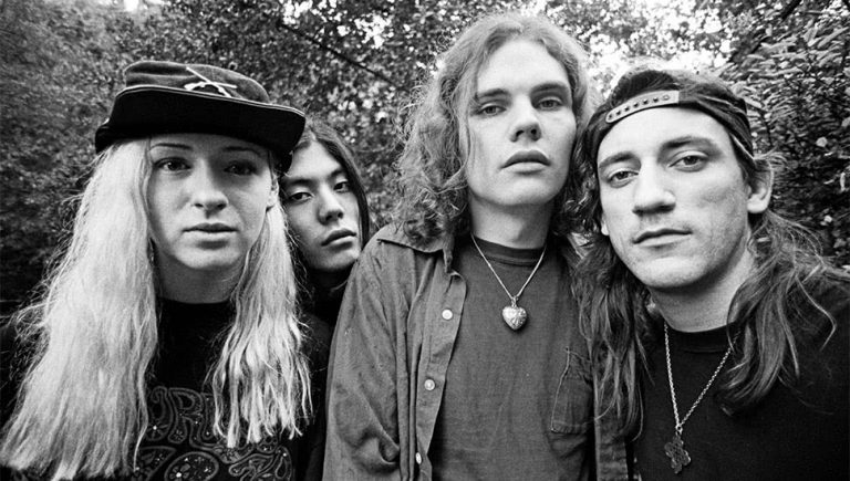 The original lineup of The Smashing Pumpkins