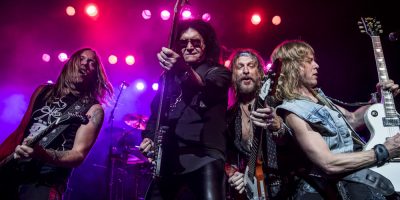 Gene Simmons and Ace Frehley at The Enmore Theatre