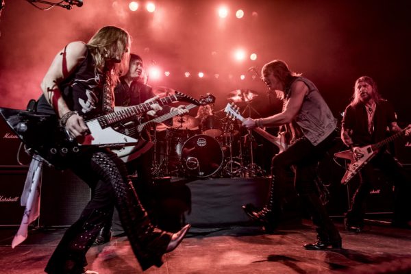 Gene Simmons and Ace Frehley at The Enmore Theatre