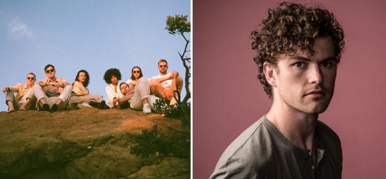 Jungle and Vance Joy, two of the most-played acts on triple j this week