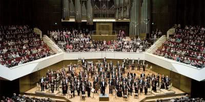Classical musical ensemble, the Leipzig Gewandhaus Orchestra