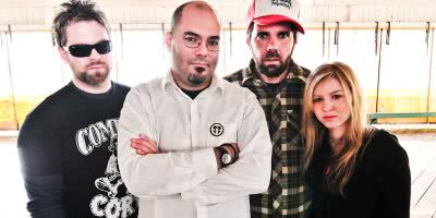 Image of US grindcore band Agoraphobic Nosebleed