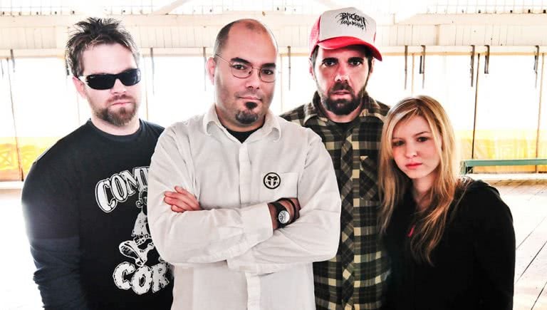 Image of US grindcore band Agoraphobic Nosebleed