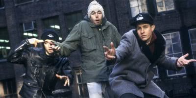 Beastie Boys pictured in 1994