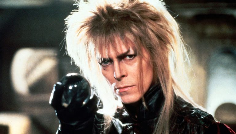 David Bowie in his role of Jareth, The Goblin King in 'Labyrinth'