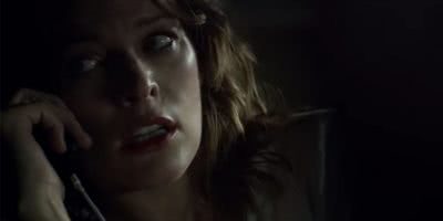 US actress Milla Jovovich in a screenshot from Parcels' 'Withorwithout' film clip