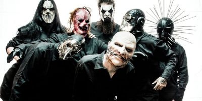 US metal outfit Slipknot in their most recent promotional image
