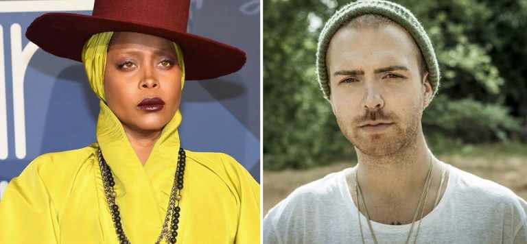 Erykah Badu and Trevor Hall, two artists who place spirituality at the forefront of their music