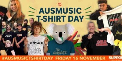 Ausmusic T-Shirt Day poster