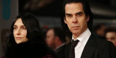 Australian musician Nick Cave and wife Susie Bick