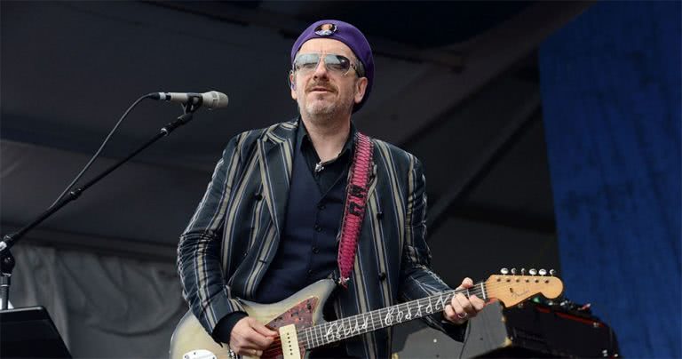 Elvis Costello performing live