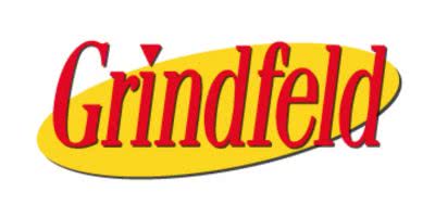 Logo for Seinfeld-inspired death metal band Grindfeld