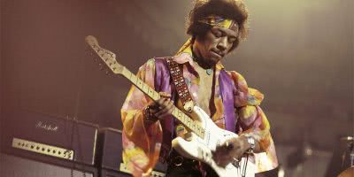 iconic guitarist Jimi Hendrix
