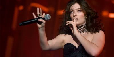 Lorde performing at Coachella