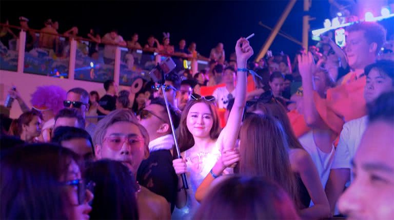 Image of the action at ITS THE SHIP 2018