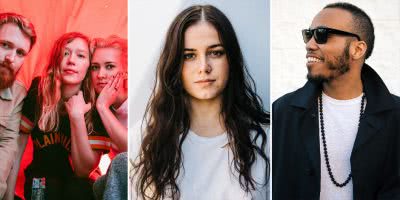 3 panel image of Phantastic Ferniture, Ruby Fields, and Anderson .Paak, three artists that shouldn't be forgotten in triple j's Hottest 100 of 2018