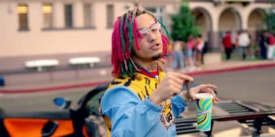 US rapper Lil Pump