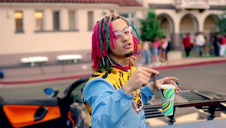 US rapper Lil Pump