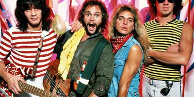 1984 lineup of iconic rock band Van Halen