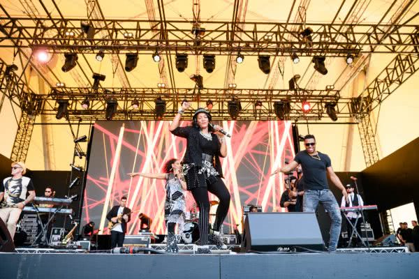 Summer series, The Jacksons, Kool and the gang, the pointer sisters, sister sledge,