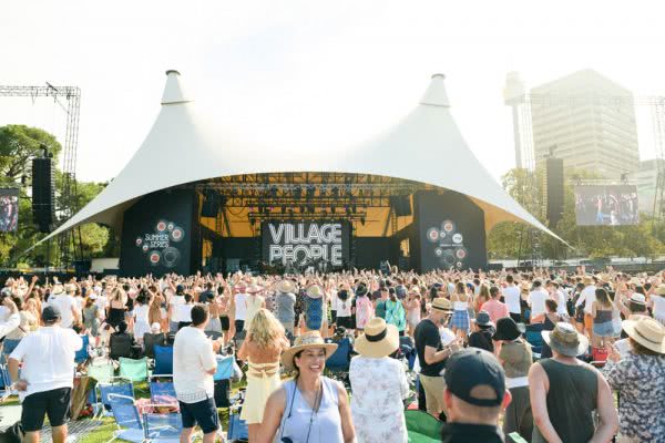 Summer series, The Jacksons, Kool and the gang, the pointer sisters, sister sledge,