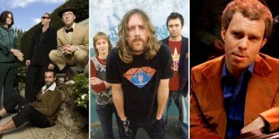 Three panel image of Tool, Spiderbait, and Ben Folds Five, three artists who topped triple j's Hottest 100 of 1996