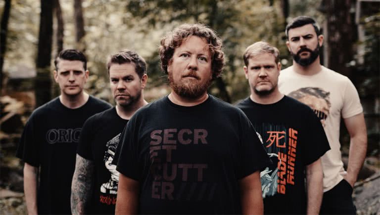 Members of US grindcore band Pig Destroyer