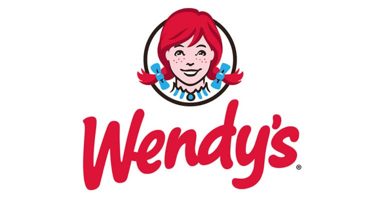 The logo for US fast food chain Wendy's, who recently roasted a bunch of metalcore bands