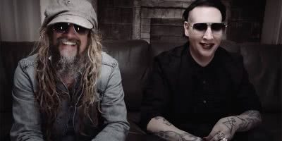 Image of Rob Zombie and Marilyn Manson