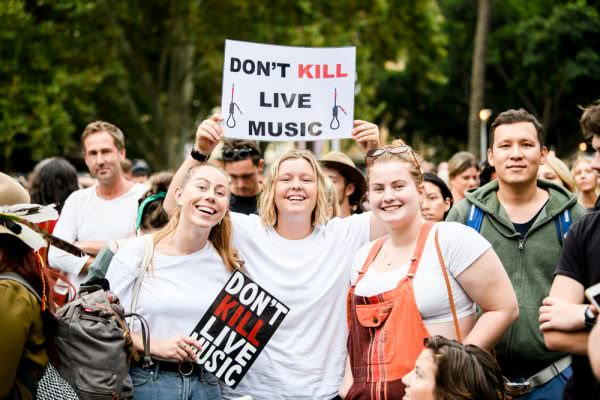 Don't Kill Live Music Australia Rally