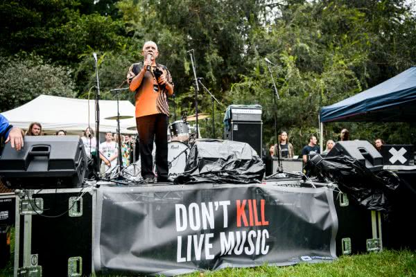 Don't Kill Live Music Australia Rally